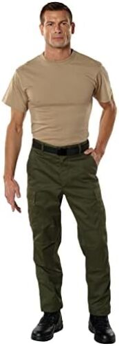 Rothco Tactical BDU Pants Mens Utility Hiking Workwear Cargo Pants
