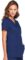 V-Neck Womens Scrubs Top Workwear Originals with Rib-Knit Back Panels WW645