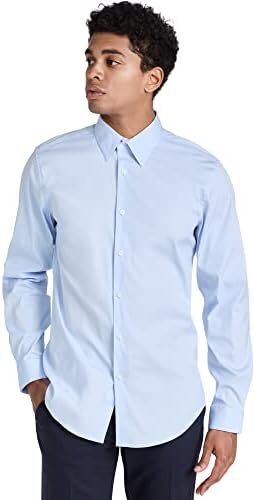 Theory Men’s Sylvain Good Cotton Shirt