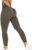 YEOREO Women High Waist Seamless Workout Leggings Gym Smile Contour Yoga Pants Athletic Tights