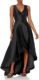 Calvin Klein Sleeveless V-Neck Gown with High-Low Design – Women’s Formal Dresses for Special Occasions