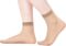 12 Pairs Sheer Ankle Socks Thin Nylon Transparent Ankle High Hosiery Socks Short Dress Stockings for Women and Girls