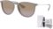 Ray-Ban RB4171 ERIKA Sunglasses For Women+ BUNDLE with Designer iWear Eyewear Care Kit