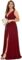 Ever-Pretty Women’s Maxi High Slit Pleated Sleeveless Plus Size Formal Dresses for Curvy Women 0168B-DA1