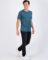 Real Essentials 5 Pack: Men’s Dry-Fit Moisture Wicking Active Athletic Performance Crew T-Shirt