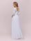 Elegant Ever-Pretty Women’s 3/4 Sleeve Empire Waist Maxi Bridesmaid Dress 07412
