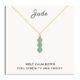 Jade necklace for women green jewelry as birthday gifts, crystal necklace with jade beads, green necklace crystal pendant necklace as spiritual jewelry for girls for birthstone necklace