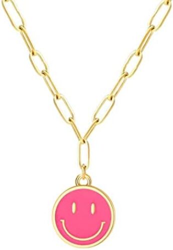 YQZIYOU Preppy Necklace – Charms Choker for Women, Preppy Jewelry, Y Necklace for Women, Fashion Pendant Necklace Jewelry, Gifts for Women