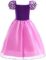 Dressy Daisy Princess Costume Halloween Birthday Fancy Party Dress Up Pageant Gown for Girls