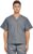 VOGRYE Men’s Medical Uniform Workwear V-Neck Scrub Top with Pockets