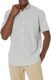 Regular-Fit Short-Sleeve Pocket Oxford Shirt for Men by Amazon Essentials