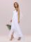 Ever-Pretty Women’s High-Low Hemline Simple Chiffon Wedding Dress 9983-EH
