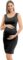 Rnxrbb S-2XL Women Summer Sleeveless Maternity Dress Pregnancy Tank Scoop Neck Mama Clothes Casual Bodycon Clothing
