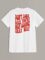WDIRARA Men’s Graphic Letter Print Short Sleeve T Shirts Round Neck Tee Top