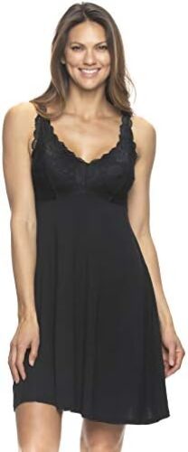 Felina Micro Modal Chemise – Summer Dress, Nightgown for Ladies, Mini Dress