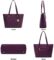 Soperwillton Women’s Handbag Set: Wallet Tote Bag, Shoulder Bags, Top Handle Satchel, and 5pcs Purse