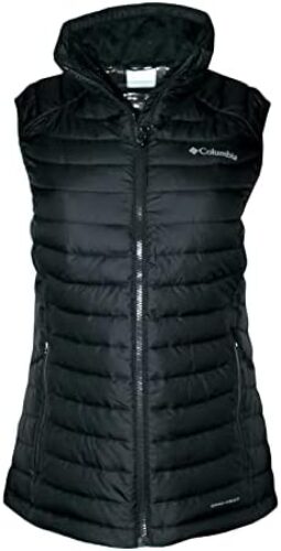 Columbia Women’s White Out Puffer Omni Heat Full Zip Insulated Vest