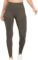 YEOREO Women High Waist Seamless Workout Leggings Gym Smile Contour Yoga Pants Athletic Tights