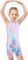 EQSJIU Gymnastics Leotards with Shorts for Girls Unicorn Rainbow Balloon Flower Sparkly Gradient Colors Biketard 1-10 Years