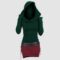 Formal Summer Dresses for Women Long Sleeve Slimming Party Bodycon Top Goth Western Fashion Color Block Hooded A-Line