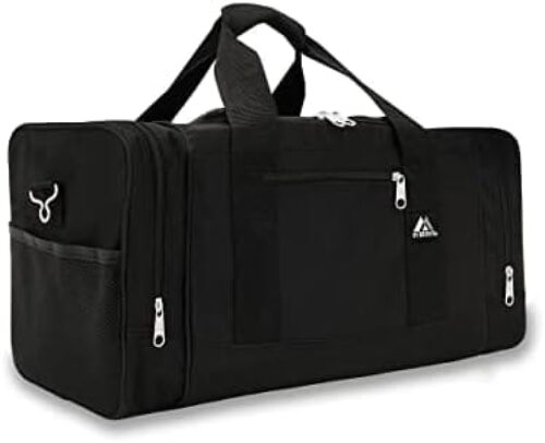 Everest Luggage Sporty Gear Bag – Large, Black, Black, One Size
