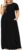 Kancystore Women’s Short Sleeve Plus Size Maxi Dress with Pockets Loose Casual Summer Dresses