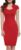 GRACE KARIN Vintage Floral Cocktail Dress Cap Sleeve Retro Vintage Pencil Dress