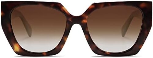 SOJOS Retro Trendy Oversized Polarized Sunglasses for Women and Men