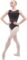 Open Back O Shape Black Ballet Leotards A1B014