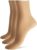 HUE Women’s Sheer Ankle Sock 3 Pair Pack
