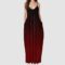 Women Tank Dresses Plus Size Gradient Printed Sexy V Neck Everyday Sundress Loose Breathable Beach Vacation Dress