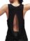 Womens Workout Yoga Tops Open Back Shirts Tie Back Tank Tops with Adjustable Fit
