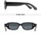 Rectangle Sunglasses for Women Retro Driving Glasses 90‘s Vintage Fashion Narrow Square Frame UV400 Protection