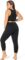 Plus Size Leggings, Black Mesh Yoga Pants for Women with Pockets High Waisted Tummy Control & Squat Proof Workout Leggings