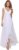 Ever-Pretty Women’s High-Low Hemline Simple Chiffon Wedding Dress 9983-EH