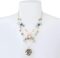 Betsey Johnson Woven Heart Layered Necklace