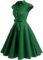 Wedtrend Women’s 1950s Retro Rockabilly Dress Cap Sleeve Vintage Swing Dress