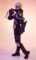 Miccostumes Unisex Full Set of Anime Winter Battle Suit Cosplay Costume Outfits with Accessories