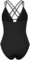 Firpearl Underwire One Piece Swimsuits for Women Sexy Cutout Monokini Ruched Tummy Control Bathing Suits Cross Back Swimwear