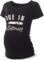 SUNNYBUY Maternity Shirts Funny Due in Maternity Clothes Ruched Side Maternity Tee Graphic Pregnancy Tops
