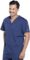 Cherokee Women and Men V-Neck Scrub Top with 3 Pockets 4876