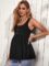 MakeMeChic Women’s Maternity Tank Top Casual Solid Sleeveless Peplum Top