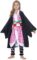 Pink Cosplay Costume Anime Cosplay Kimono Black Robe Full Set Halloween Cosplay Outfits for Kids Adults