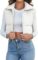 Kissonic Women’s Padded Down Vest Puffer Stand Collar Zip Up Crop Sleeveless Jacket
