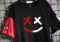 DUDHUH Men’s T-Shirts Techwear Japanese Streetwear Hip Hop Short Sleeve Shirts for Men