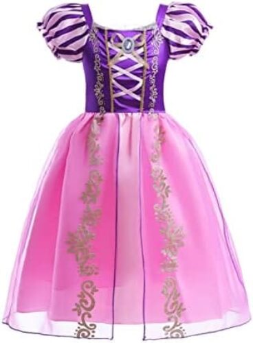Dressy Daisy Princess Costume Halloween Birthday Fancy Party Dress Up Pageant Gown for Girls