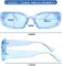 FEISEDY Retro Rectangle Sunglasses Women Men Vintage 90s Small Glasses Thick Narrow Fashion Y2K Plastic Glasses B2462