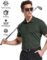 TELALEO 4/5 Pack Mens Polo Shirts Quick Dry Short Sleeve Golf T Shirt Performance Moisture Wicking Casual Workout