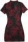 SOLY HUX Women’s Chinese Cheongsam Dragon Print Qipao Mini Bodycon Dress