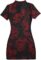 SOLY HUX Women’s Chinese Cheongsam Dragon Print Qipao Mini Bodycon Dress